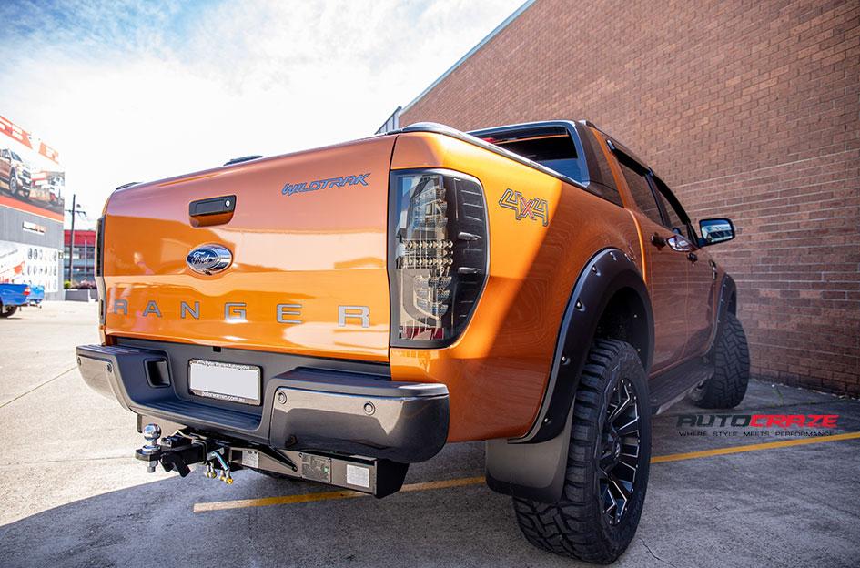 FORD RANGER ASSAULT GLOSS BLACK MILLED ACCENTS
